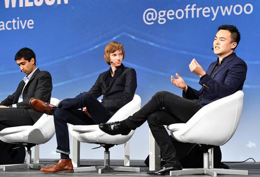 Geoffrey Woo (right) drives into failure because it helps him learn.