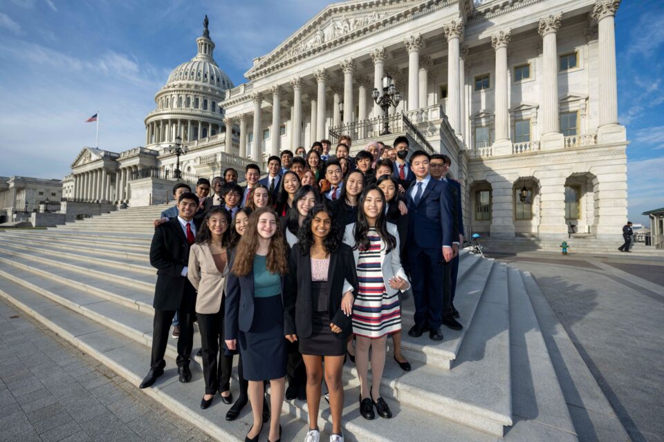 2022 STS Finalists at the US Capitol