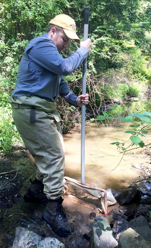 Vincent studied water quality in central Pennsylvania to see if shale drilling had any impact.