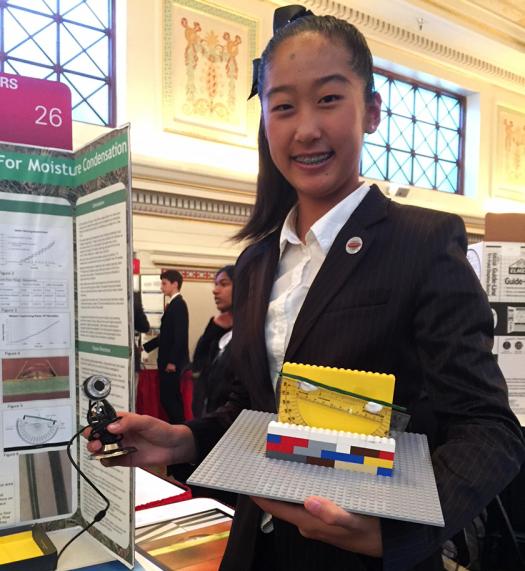 Emily Shi wants to use biomimicry to replicate pine needles and create more water resources.