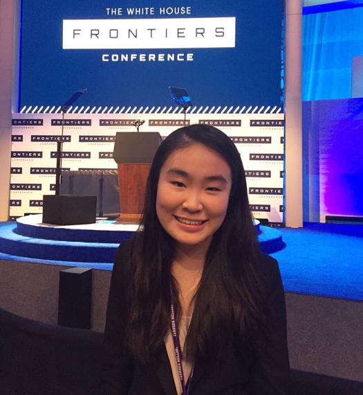 Amber Yang at the White House Frontiers Conference, Oct 2016