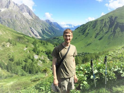 Ike Swetlitz enjoys hiking in his free time.