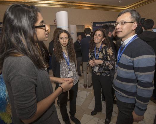 The finalists got a chance to speak with Regeneron scientists about the breakthroughs they're making in medicine.