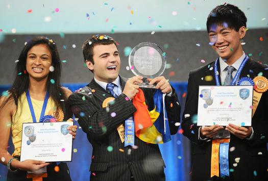 Alexandru was an Intel ISEF finalist from 2010-2013 and a Grand Award winner in 2013.