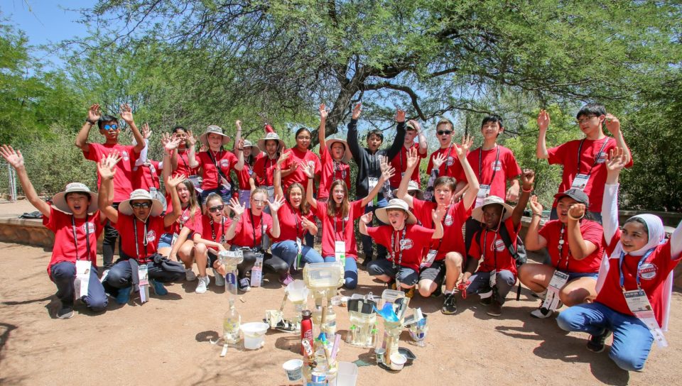 BCMI Participants cheering during BCMI 2019