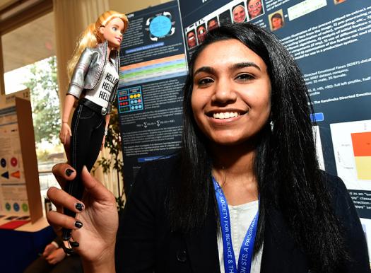 Krithika Iyer created a prototype teaching system for electronic devices to gauge learners’ emotional states.