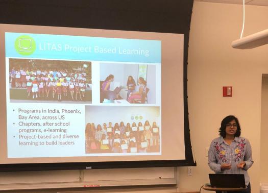 Anvita Gupta, founder of LITAS For Girls, is an Intel STS 2015 and Intel ISEF 2013 alumna.