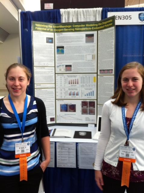 The Keeley sisters were science fair partners in ISEF 2012