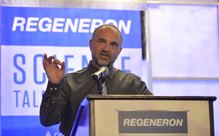 George Yancopoulos, Regeneron's CSO, offered advice to the 2017 Regeneron STS finalists.