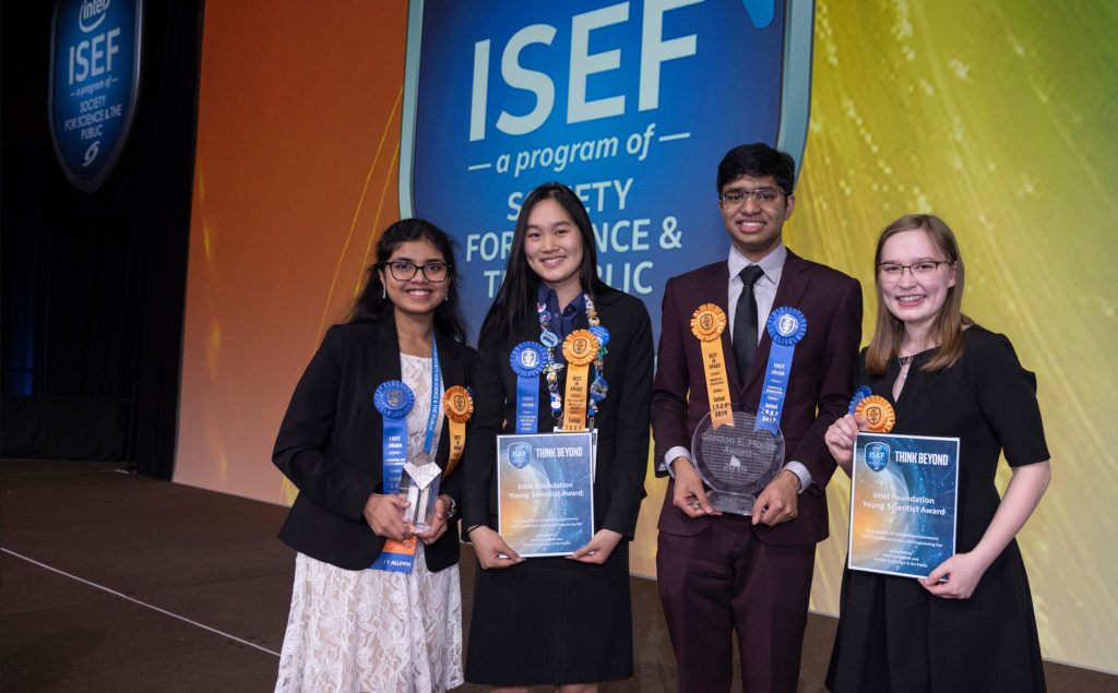 The 2019 Intel ISEF top award winners Society for Science