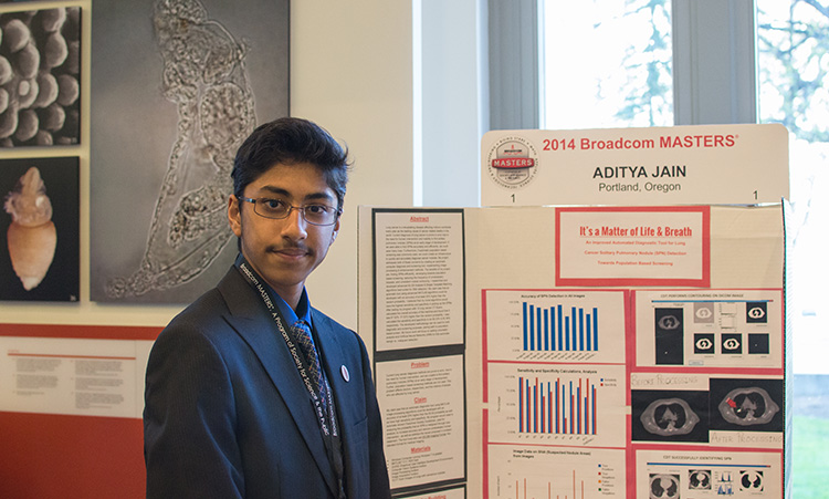 Applying for Broadcom MASTERS was life changing for Aditya.