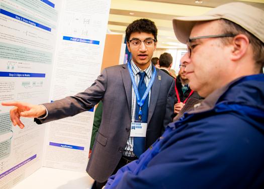 Arjun Ramani blended graph theory with computer programming to answer questions about networks.