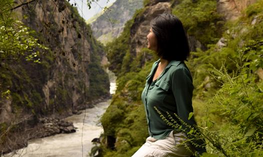 Bonnie works to conserve places like Tiger Leap Gorge, China.