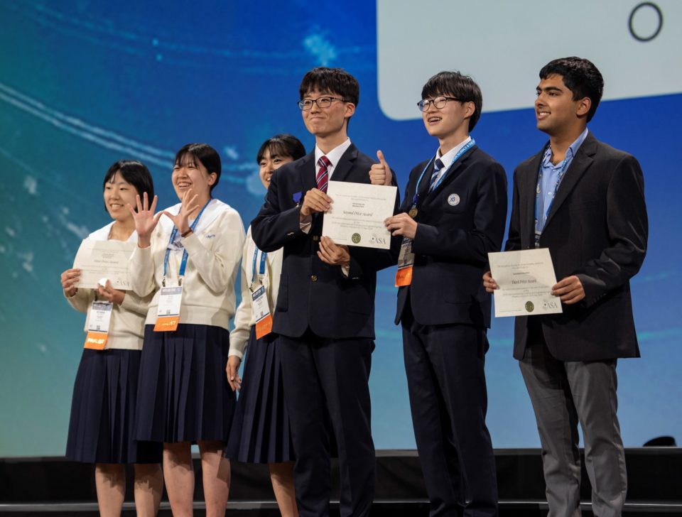 Special Award Winners on stage at ISEF 2019
