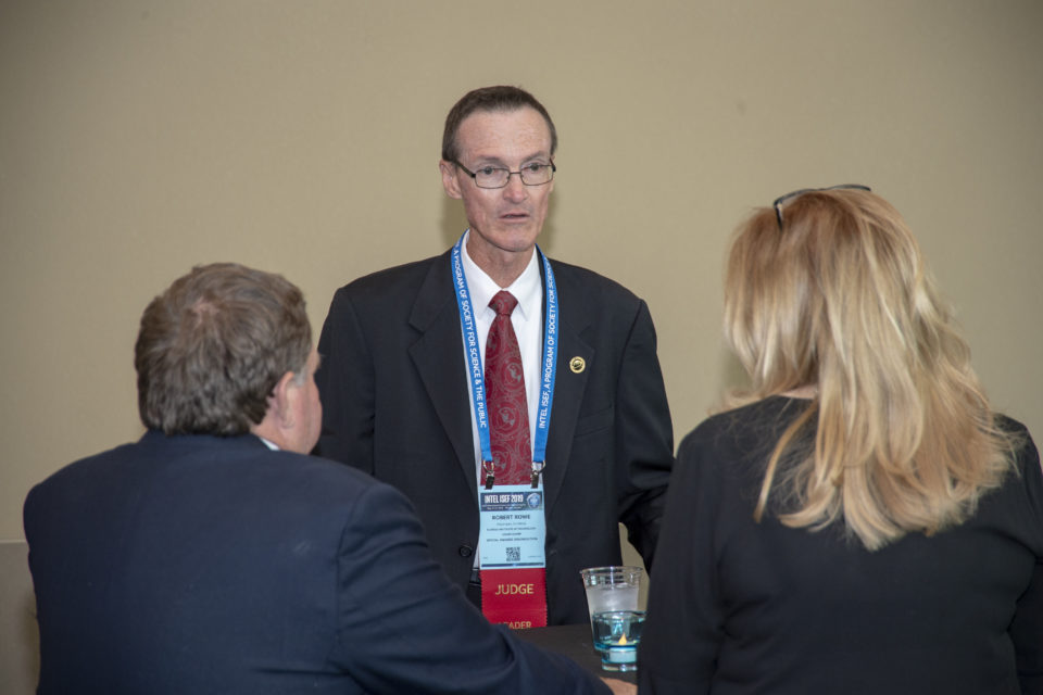 SAO Judges talking at reception