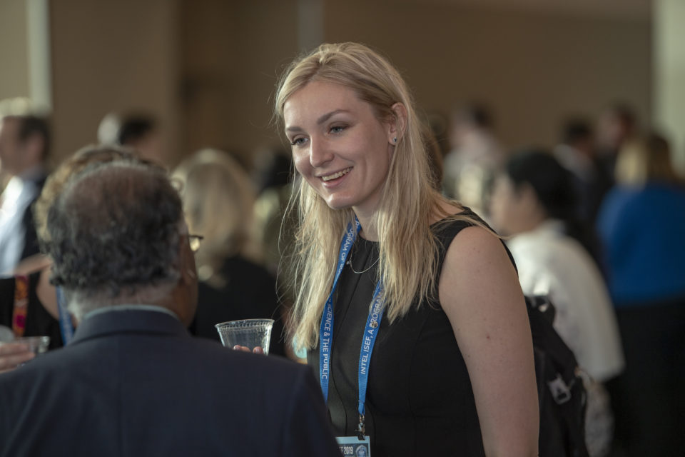 Judges at SAO Reception at ISEF 2019