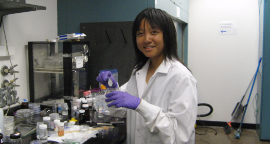 Jessica Tian created a chemical dip to keep treated paper, fabrics, and more free of harmful bacteria.