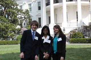 Attending the White House Science Fair in April 2013