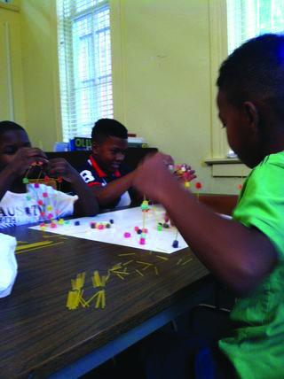 Lillie Bryant summer camp gummy tower.