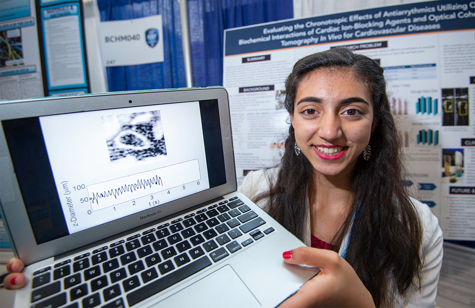 Biochemistry ISEF Category - Rhea Malhotra, USA