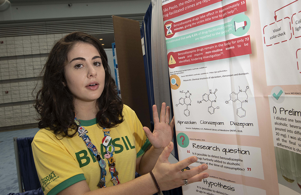 ISEF category Energy, Isabela Dadda Dos Reis, Brazil, 2018