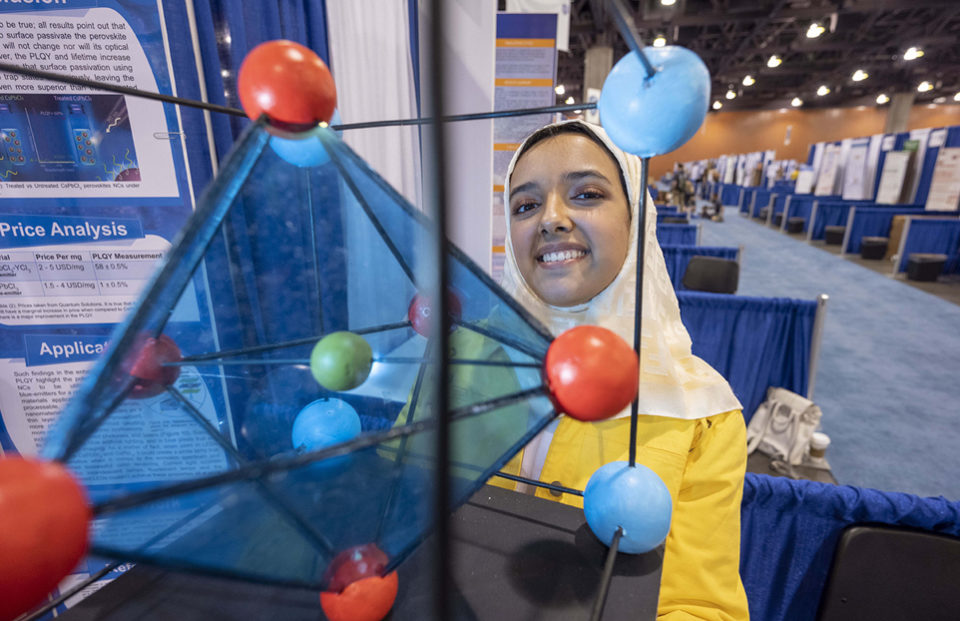 ISEF Category Materials Science, Nora Aldossary, Saudi Arabia