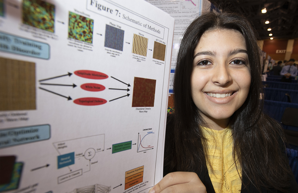 ISEF Category Physics and Astronomy, Kaylie Hausknecht, USA