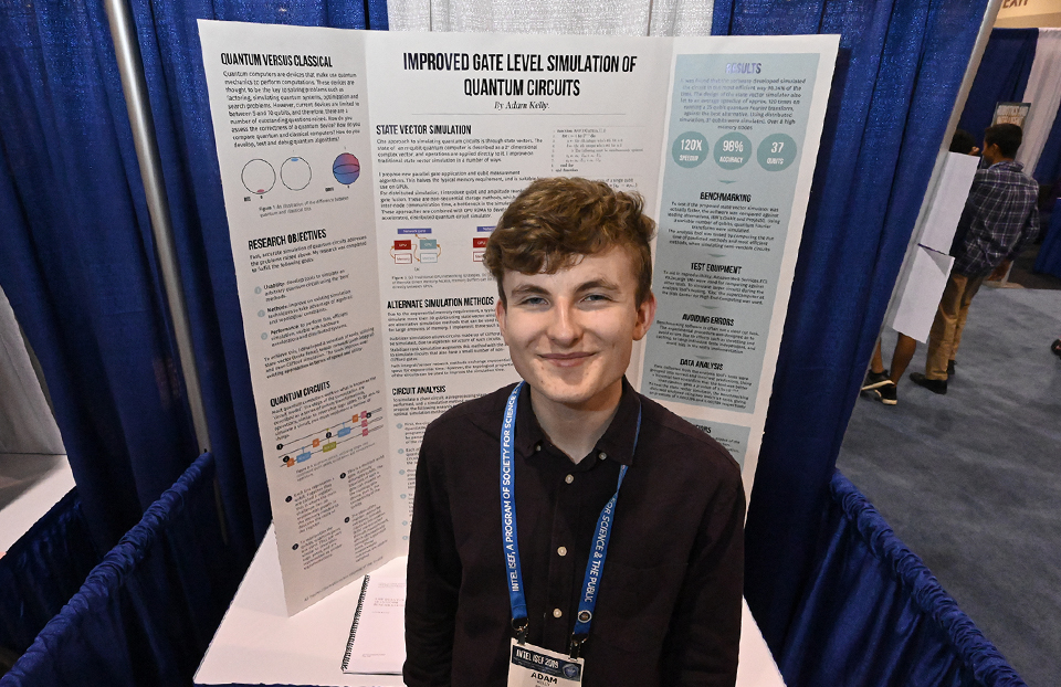 ISEF Category Systems Software - Adam Kelly, Ireland