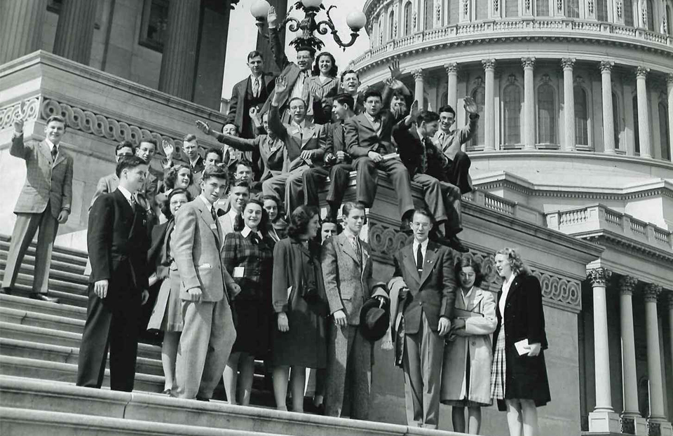 1946 Science Talent Search finalists at the Capitol
