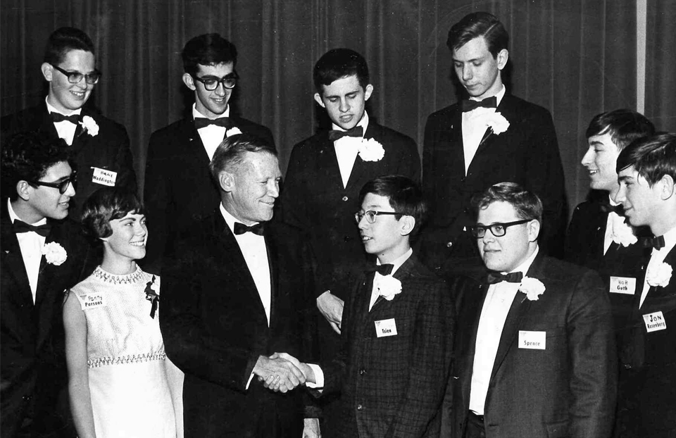 1968 Science Talent Search Top Ten finalists. STS. Westinghouse.