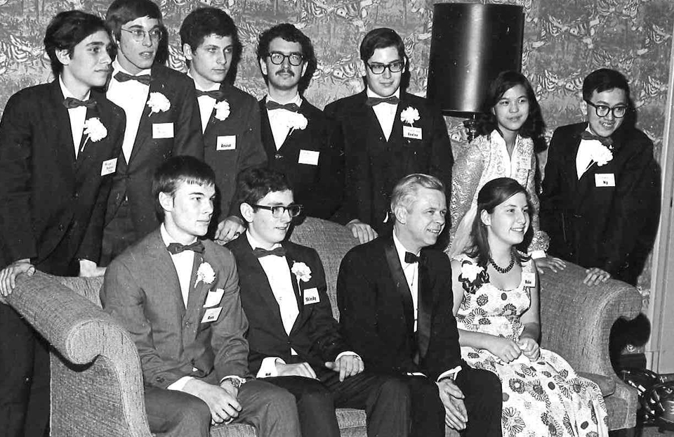 1970 Science Talent Search Top Ten finalists. STS. Westinghouse.