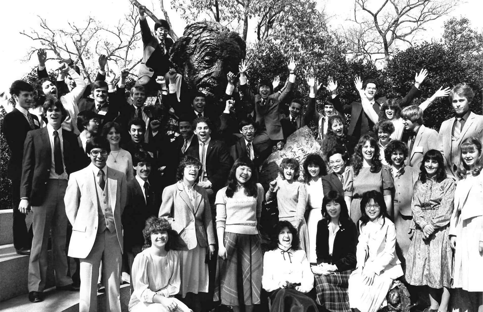 1983 Science Talent Search Finalists in DC. Westinghouse STS.