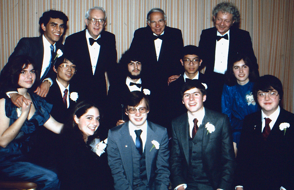 1984 Science Talent Search Finalists - Top Ten. Westinghouse STS.