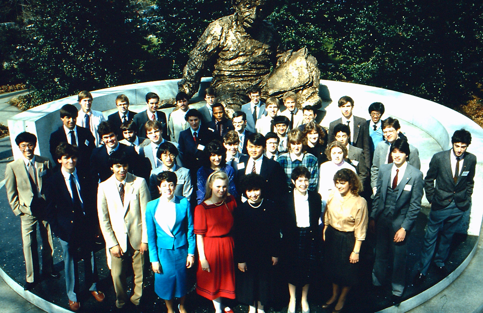 1985 Science Talent Search Finalists. Westinghouse STS.