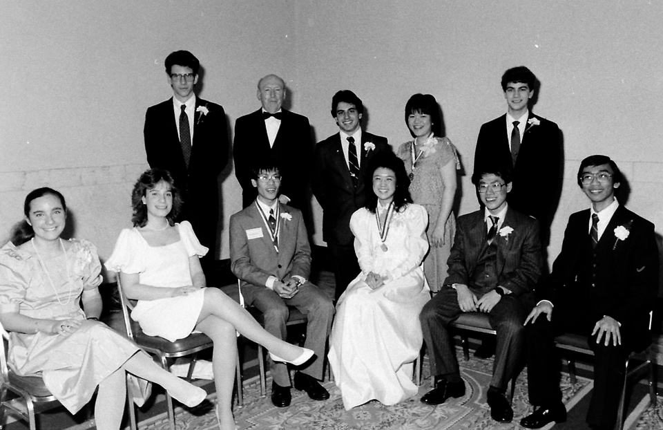 1986 Science Talent Search Finalists - Top Ten. Westinghouse STS.