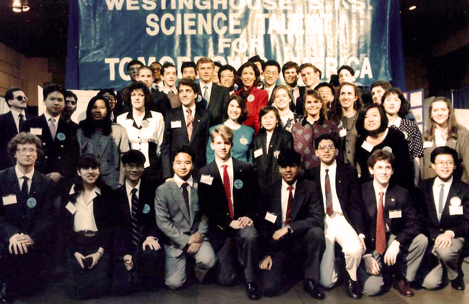 1990 Science Talent Search finalists. STS. Westinghouse.