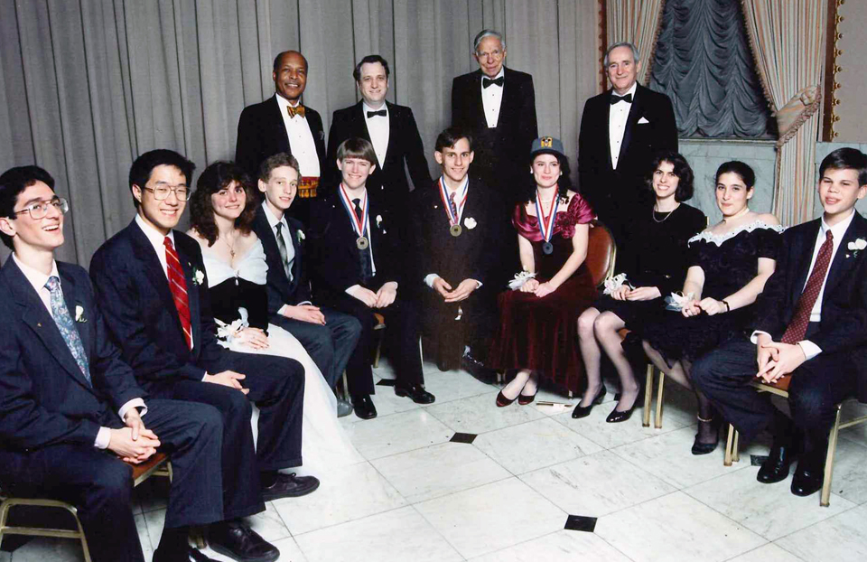 1992 Science Talent Search Top Ten winners. STS. Westinghouse.