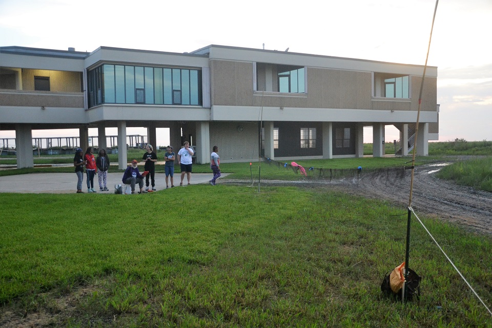 Sam’s students took a research trip to the Louisiana Universities Marine Consortium (LUMCON).