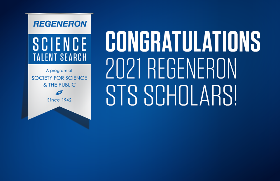 Congratulations to the 2020 Regeneron Science Talent Search scholars.