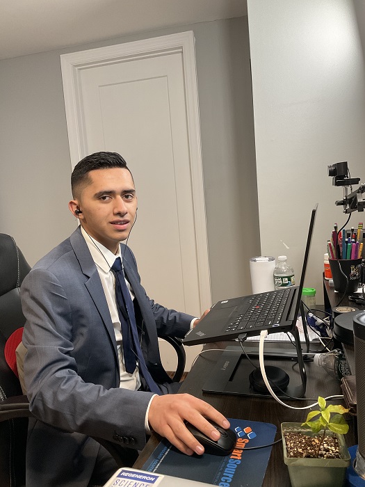 Regeneron STS 2021 finalist Edgar Sosa
