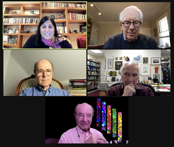 STS 2021 Nobel Panel with Maya zoom grid