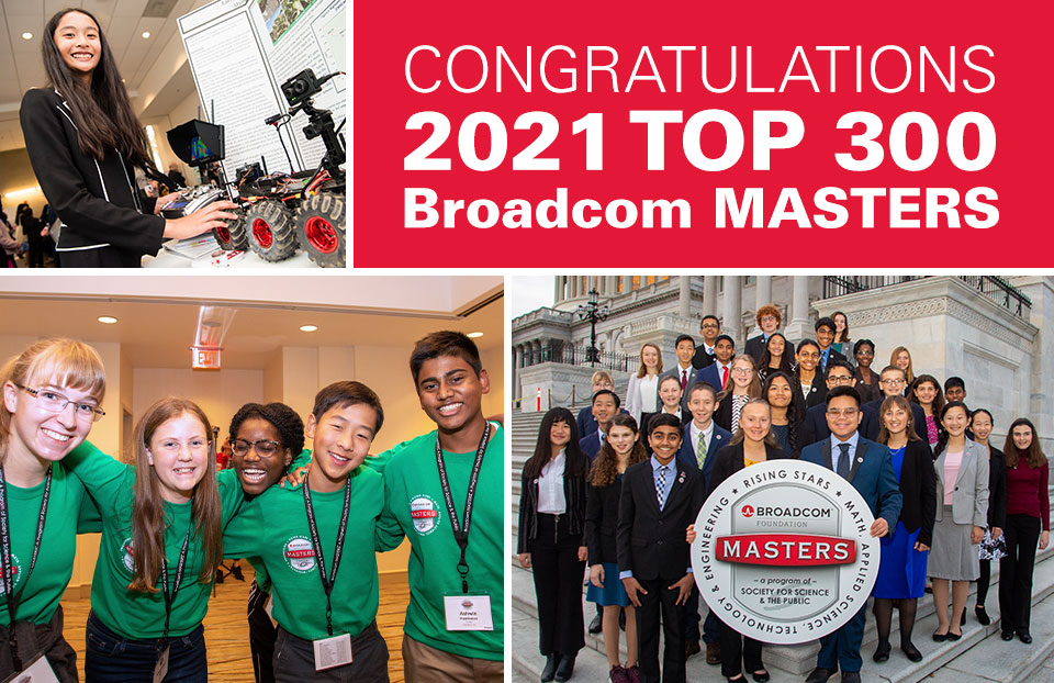 2021 Broadcom MASTERS Top 300