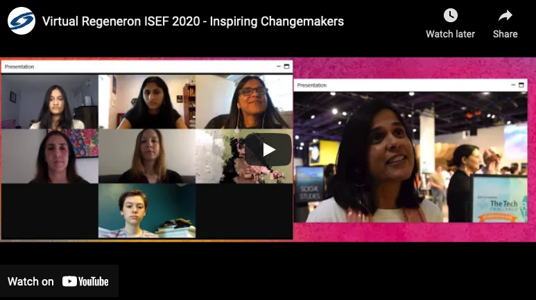 Virtual Regeneron ISEF 2020:Inspiring Changemakers