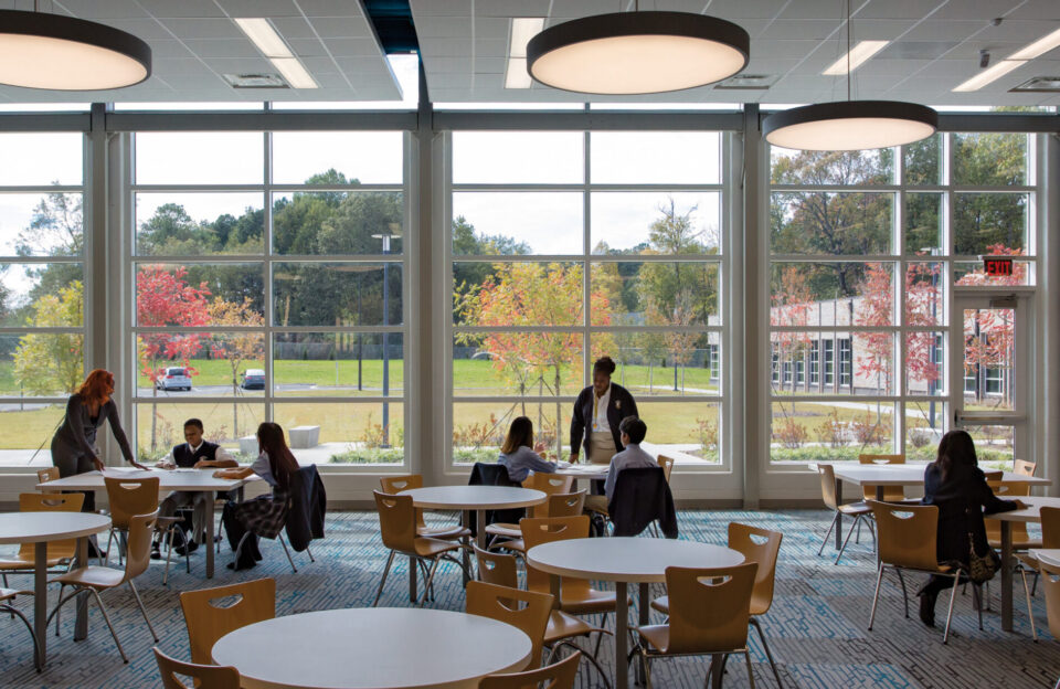 Students studying at Elite Scholars Academy in Clayton, Georgia