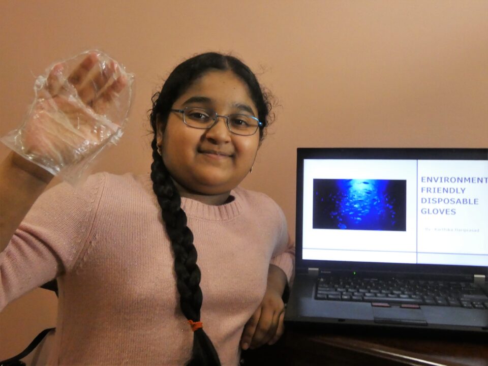Karthika Hariprasad was recognized as a Lemelson Early Inventor