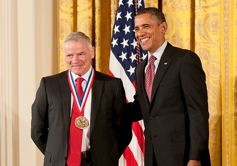 Notable Alumni - Leroy Hood with President Obama