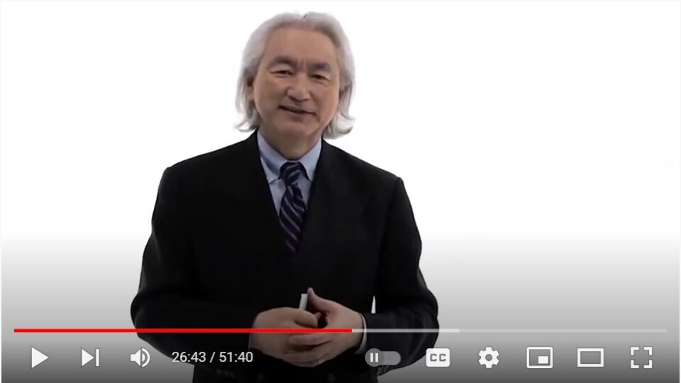 Notable Alumni - Michio Kaku YouTubeScreenshot - Michio Kaku