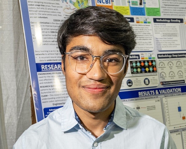 Rishab Jain, 17, of Portland, Oregon, received the second Regeneron Young Scientist Award of $50,000