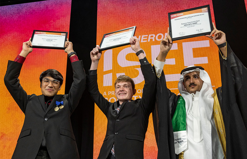 ISEF 2022 Top 3 winners