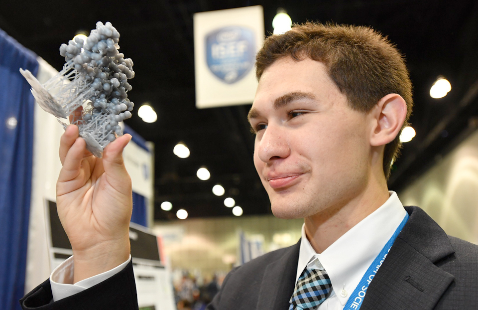 2017 ISEF Award Winner Jeremiah Pate, BASIS Oro Valley, AZ, United States of America